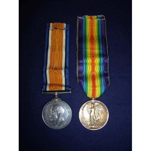 4 - WWI pair awarded to 11513 Pte. G. H. Stabler L'Pool.R