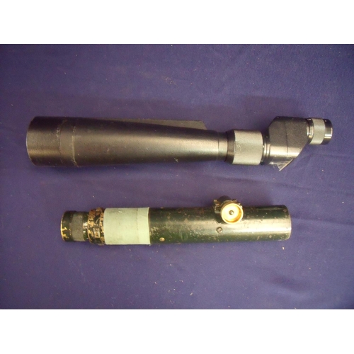 48 - British military siting type device and a 3PT-460M20X spotting scope (2)