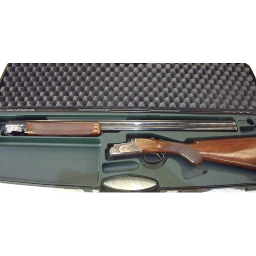 504 - Cased J Macnab 20 bore Highlander over & under ejector shotgun with 29 1/4 inch barrels and 3 inch m... 