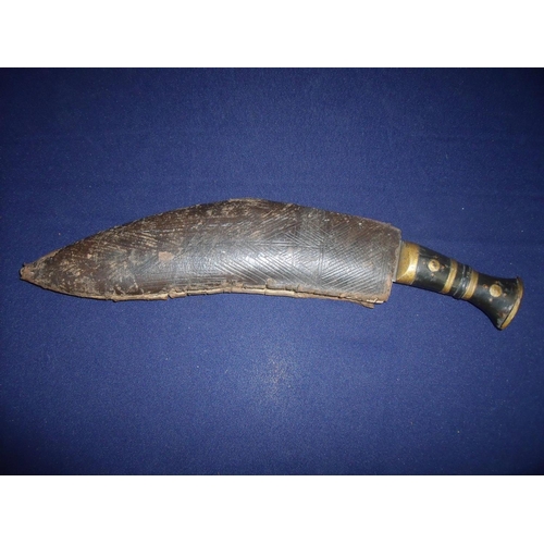 51 - Small Kukri knife with sheath