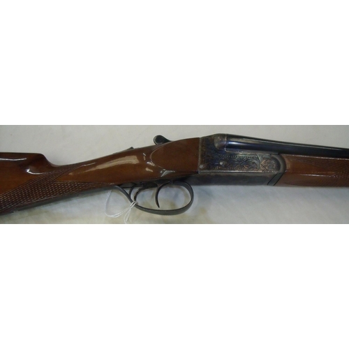 514 - Eibar Aramas .410 double barrelled side by side shotgun with 28 inch barrels, serial number 25339 (s... 