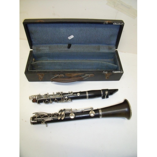 42 - Cased Clarinet by Hohner London, Model Frisco Special