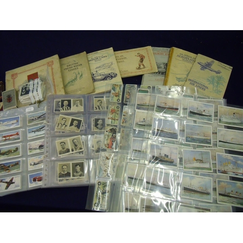 114 - Large selection of various cigarette cards circa 1930/40s including full and part sets