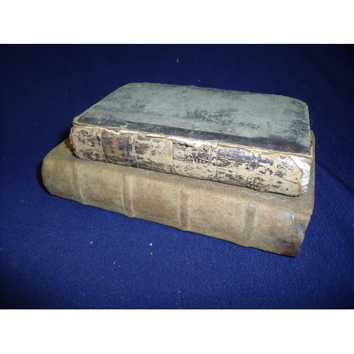 66 - Two early 19th C books including 'Voyages of Discoveries Round the World' by Robert Wilson in three ... 