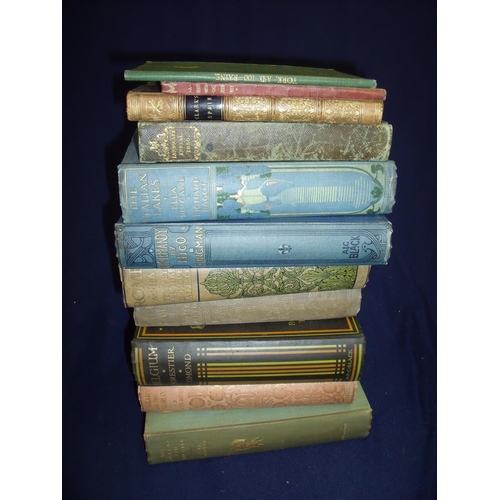 73 - Group of topographical books mostly relating to Europe including 'The Danube' by Walter Gerrold Belg... 