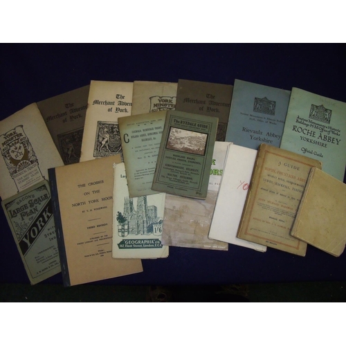 79 - An interesting group of various booklets, pamphlets etc. mostly related to York and the surrounding ... 