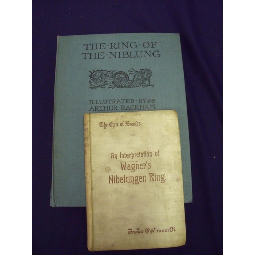 81 - 'The Ring of the Niblumg' illustrated by Arthur Rackham Heinemann translated into English by Margare... 