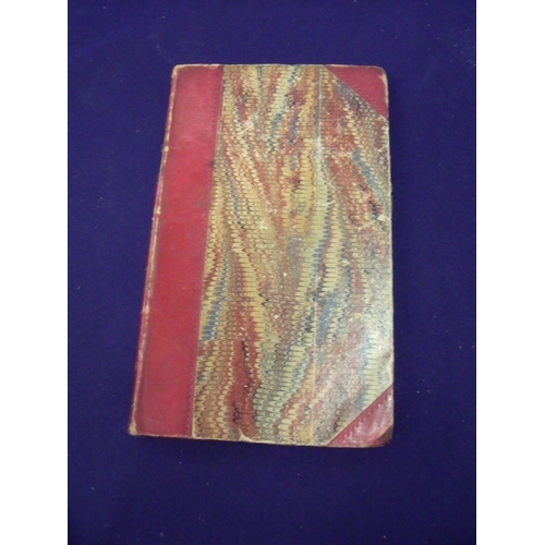 85 - 18th-19th C half leather bound volume 'Felissa Family Anecdotes'