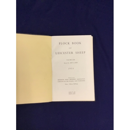 13 - 'The Leicester Flock Book' in ten volumes, published by The Leicester Sheep Breeders Association Eas... 
