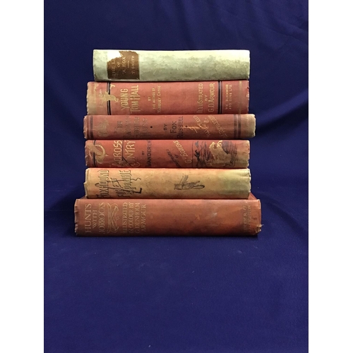 21 - Collection of twenty one country house library books relating to fox hunting and country pursuits in... 