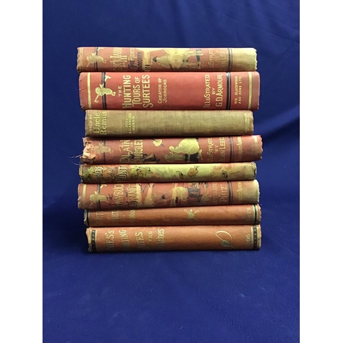 21 - Collection of twenty one country house library books relating to fox hunting and country pursuits in... 