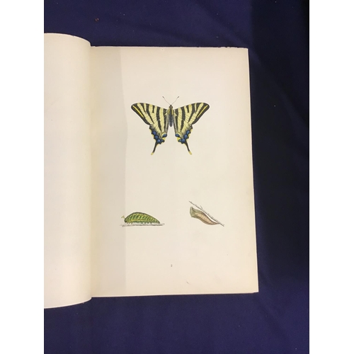 39 - Collection of British Natural History related books relating to birds, butterflies and moths includi... 