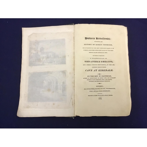 42 - Historia Rieballensis containing the history of Kirkby Moorside including 'Cave at Kirkdale' by the ... 