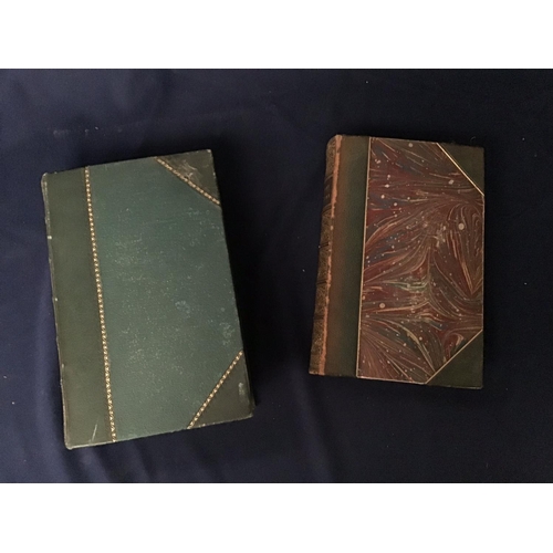 5 - Half leather bound addition 'Bleak House' by Charles Dickens with illustrations by H. K. Browne Lond... 