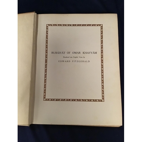 9 - 'Rubaiyat of Omar Khayyam' with illustrations by Edmund Dulac, published Hodder & Stoughton London