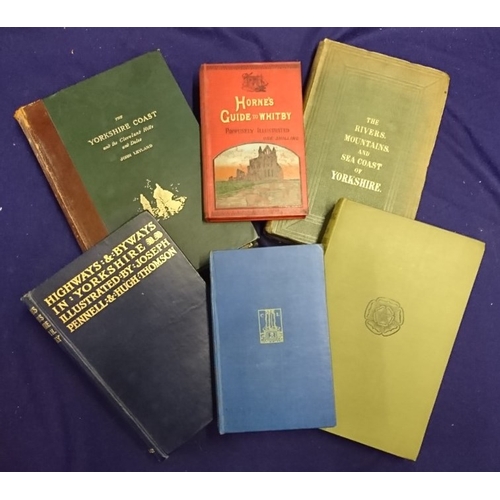 31 - Group of Yorkshire related books including 'The Yorkshire Coast and The Cleveland Hills & Dales' by ... 