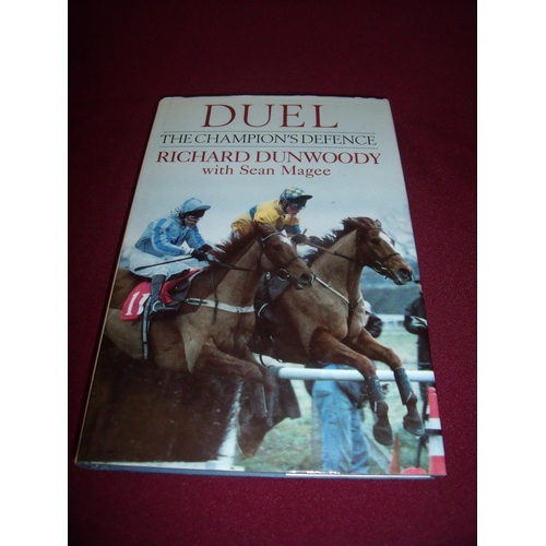 773 - Signed copy of 'Duel The Champions Defence' by Richard Dunwoody