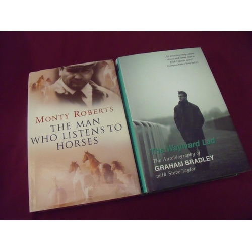 774 - Signed copy of 'The Wayward Lad' the Autobiography of Graham Bradley and a signed copy of 'Monty Rob... 