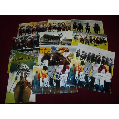 776 - Twelve 6x4inch signed prints including Charles Beddery, Nicky Fenton, Philip Makin, Franny Lawton, D... 