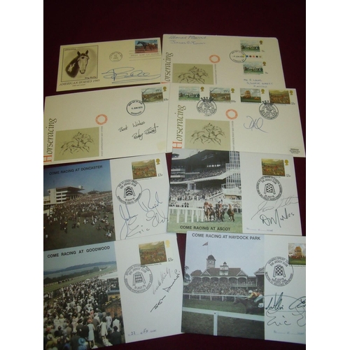 784 - First Day Covers signed by Rodney Farrant, David Wachman, Thomas Burns and James Burns and four othe... 