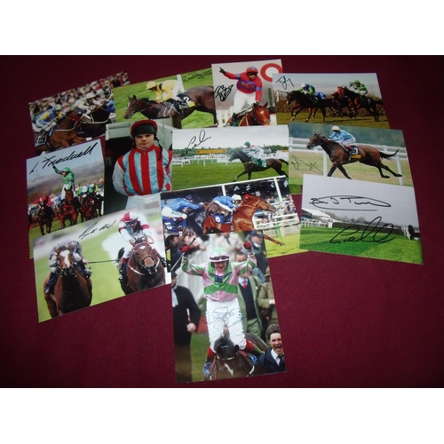 753 - Twelve 6x4inch signed prints including Neil Callan, Royston French, Paddy Brenhan, Timmy Murphy, L T... 