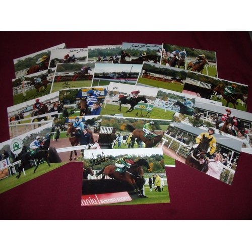 757 - Twenty 7x5inch signed prints including Sam Jones, John Farrelly, Sam Jones, Peter Hatton, Jimmy McCa... 