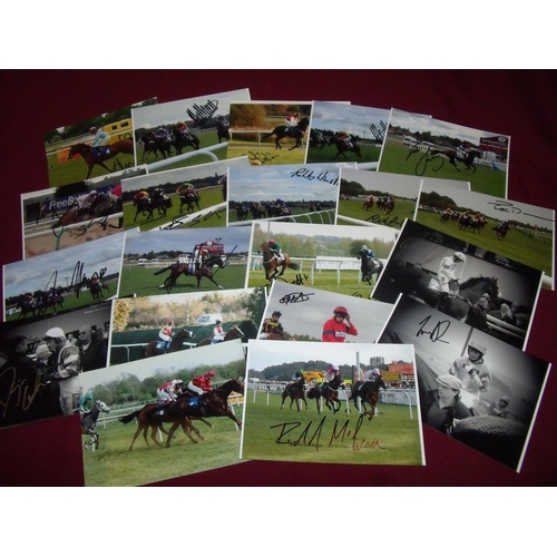 760 - Twenty 7x5inch signed prints including Kieron Fallan, Ritchie McLernon, Tom O'Brien, Luke Morris, To... 