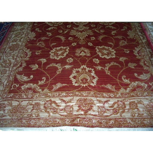 464 - Red ground Ziegler rug (230cm x 160cm)