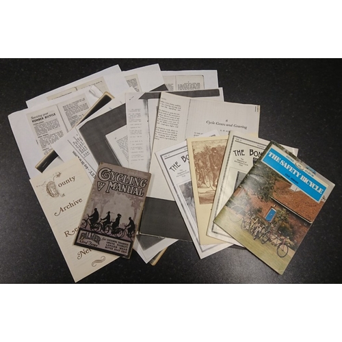 69 - Vintage 8th edition cycling manual by Temple Press Ltd and various other similar booklets