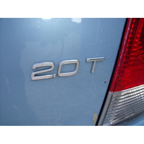 260 - Blue 54 plate 2ltr petrol Volvo S60 ST 4 door saloon with roof bars and top box, MOT until 21st Nov ... 