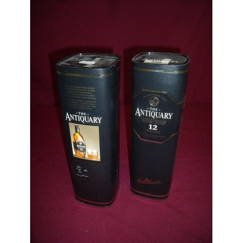 458 - Two cased bottles of Antiquary 12 Year Old Scotch Whisky (2)