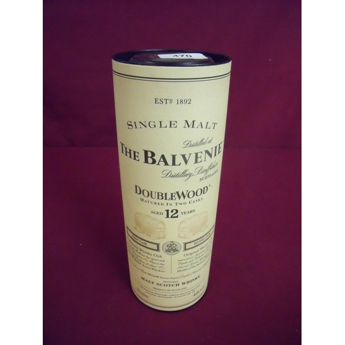 470 - Cased bottle of The Balvenie Single Malt Double Wood Two Casks Aged 12 Year Old Malt Scotch Whisky