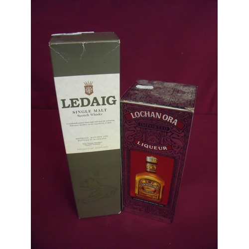 472 - Boxed Ledaig Single Malt Scotch Whisky and a boxed Lochan Ora Liquor by Chivas Brothers (2)