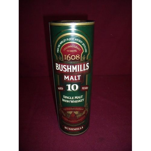 481 - Cased Bushmills Malt Aged 10 Years Single Malt Irish Whiskey (1ltr)