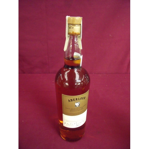 496 - 70cl bottle of Aberlour Single Highland Malt Whisky Distilled in 1989