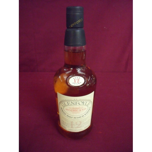 498 - 70cl bottle of Glenfoyle Highland Single Malt 12 Year Old Scotch Whisky