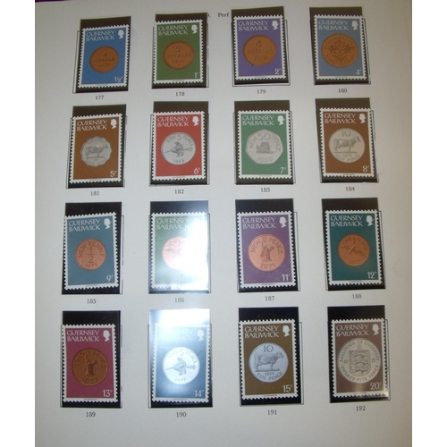 52 - Two albums of various Chanel Island stamps