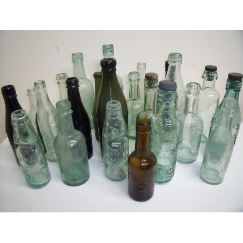 83 - Various Malton & Kirkbymoorside bottles and other local and national bottles in one box