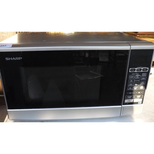 253 - Sharp microwave oven