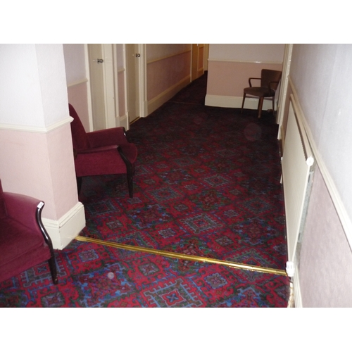 375 - The entire carpets of all corridors on floor one