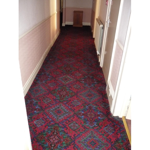 374 - The entire carpets of all corridors on floor two