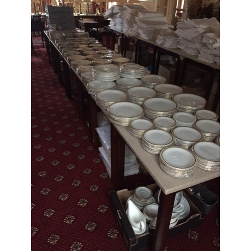 60a - Large selection of dinnerware, crockery etc