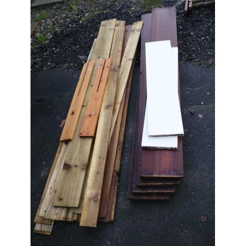 4 - Selection of various wooden planks