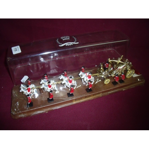 115 - Boxed 1977 Queens Silver Jubilee Coronation Carriage