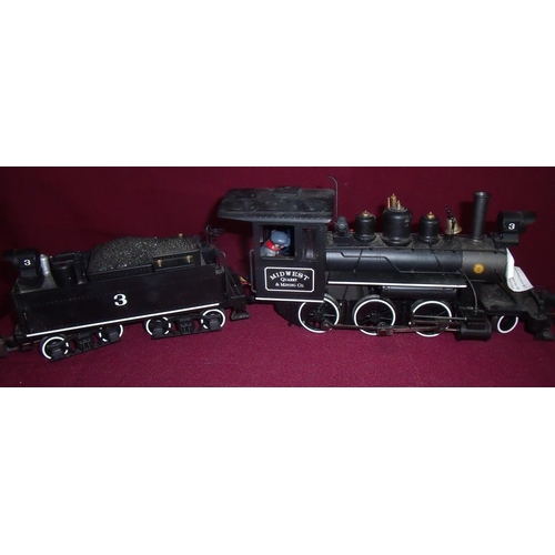 116 - Boxed Bachmann Big Haulers large scale American style locomotive & tender