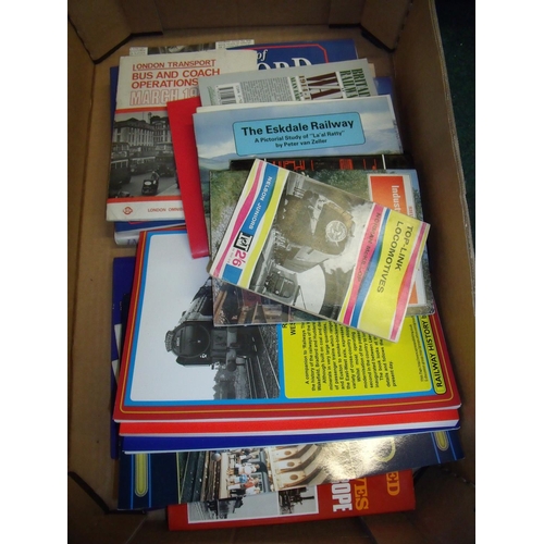 48 - Box of various railway related books, booklets etc