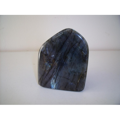 3 - Piece of polished Labradorite (7.5cm x 4cm x 9.5cm)