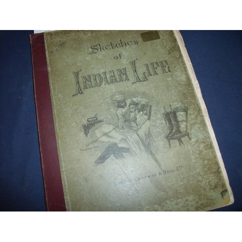 123 - Lloyds Sketches of Indian Life, published by Chapman & Hall Ltd London 1890, with coloured lithograp... 
