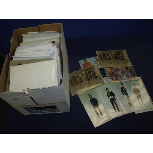 143 - Box containing a large quantity of D. P & G Military Publishers research and archive photos of vario... 