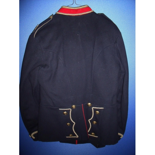 43 - SNCO`s East Anglian Territorial Royal Field Artillery uniform comprising of jacket & trousers with h... 